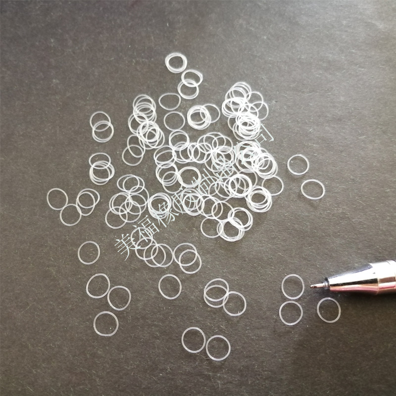 透明硅膠O形防水圈細(xì)線徑0.3/0.4/0.45/0.5/0.6/0.7/0.8/0.9